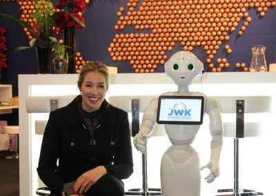 Pepper Roboter Ausstellung Berlin