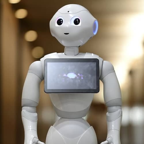 über Roboterverleih, Socialer Roboter Pepper Mieten, Roboterverleih
